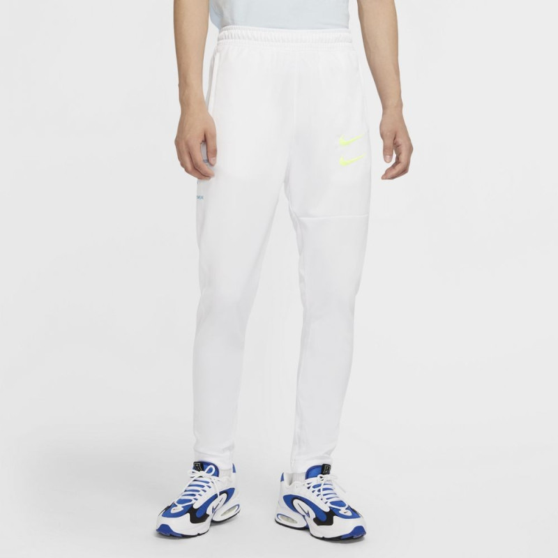 Pantalon Nike Sportswear Swoosh Polyknit Blanc - DM'Sports