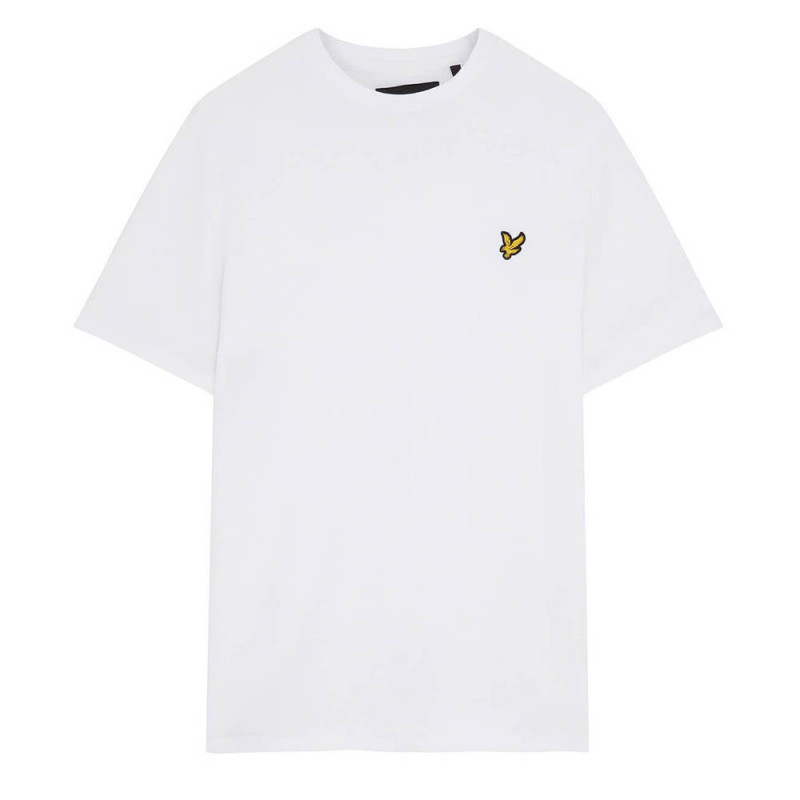 T-shirt Plain Lyle & Scott blanc pour homme chez DM'Sports