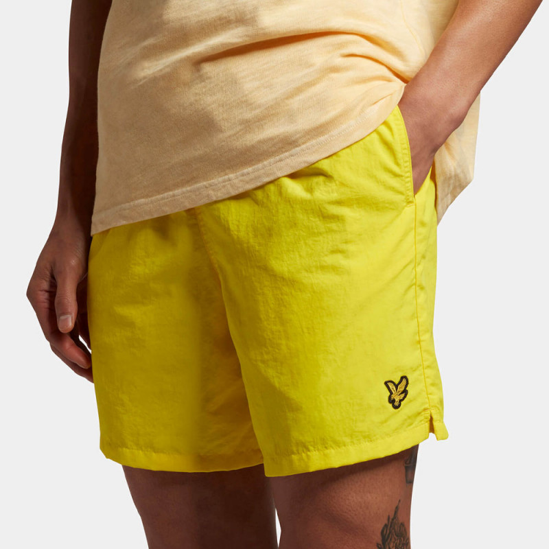 Short de bain Lyle & Scott Jaune en vente chez DM'Sports