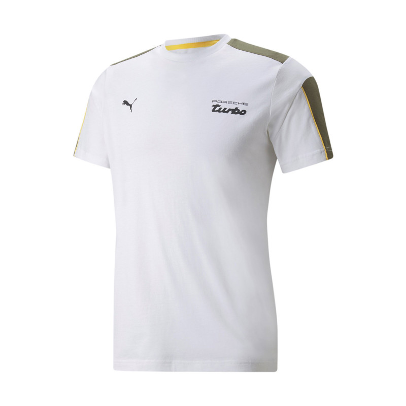 Le T-shirt Puma x Porsche Legacy Blanc est disponible chez DM'Sports !