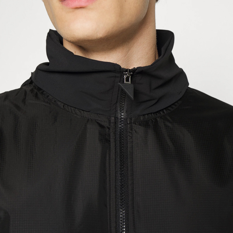 Sweat HUGO à capuche zippé Noir DION_X Chez DM'Sports