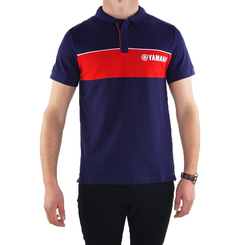 Vente polos Yamaha en coton YAM/1/POL/PICK/A hommes pas cher