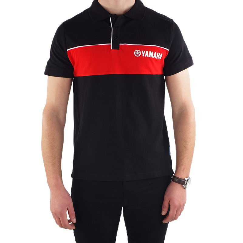 Vente polos Yamaha en coton YAM/1/POL/PICK/C hommes pas chers