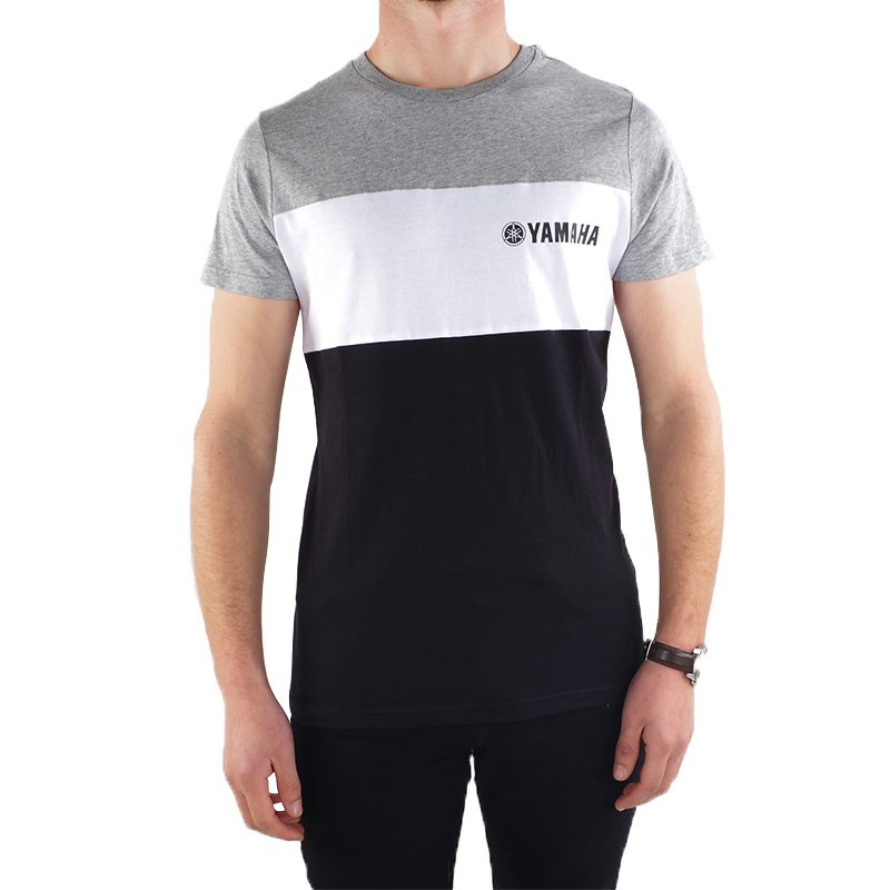 Vente tee-shirt Yamaha en coton YAM/1/TSC/TAPE/B pas cher en Promo !