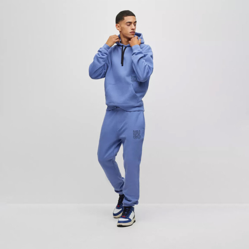 Pantalon de jogging HUGO Demu violet pour hommes chez DM'Sports