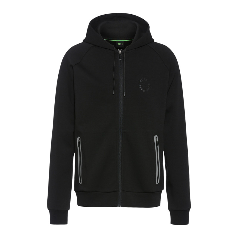 Sweat à capuche Noir SAGGY 2 Boss dans votre boutique DM'Sports
