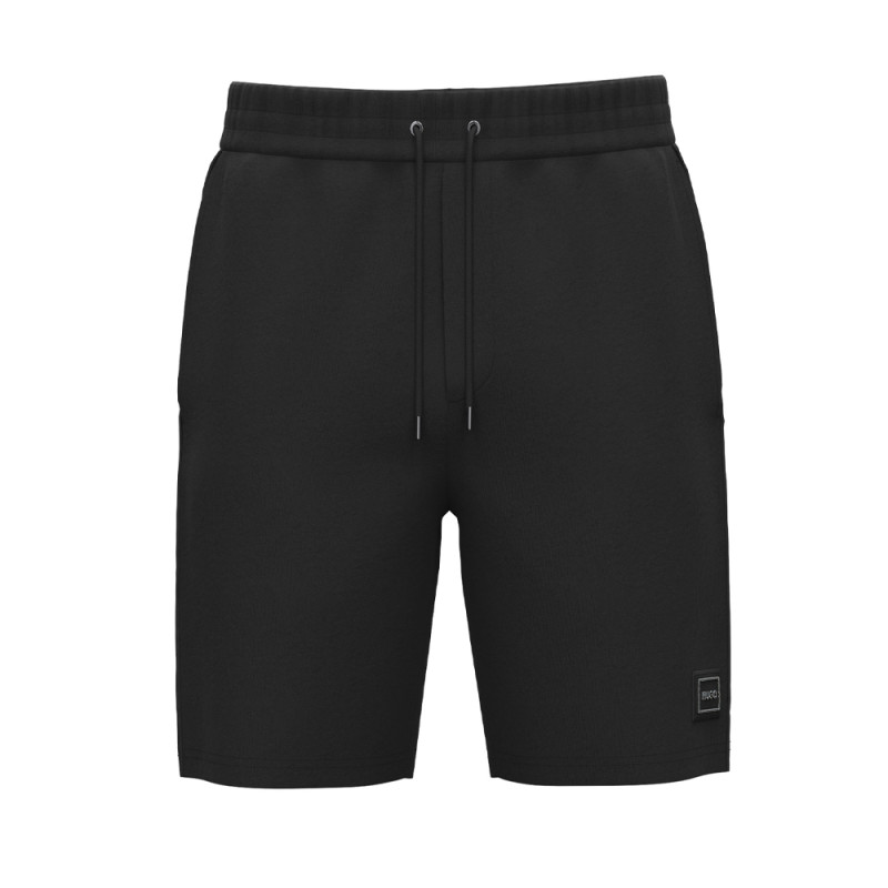 Short regular fit en coton DOLTEN HUGO Noir Chez DM'Sports