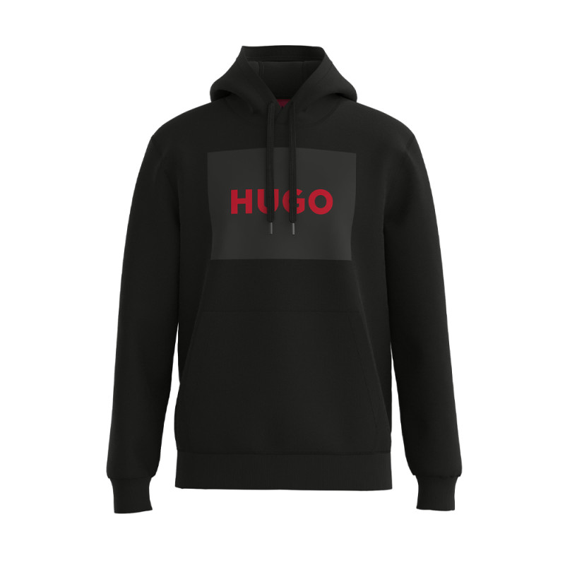 Les Sweat à capuche Hugo en molleton avec logo imprimé Chez DM'Sports