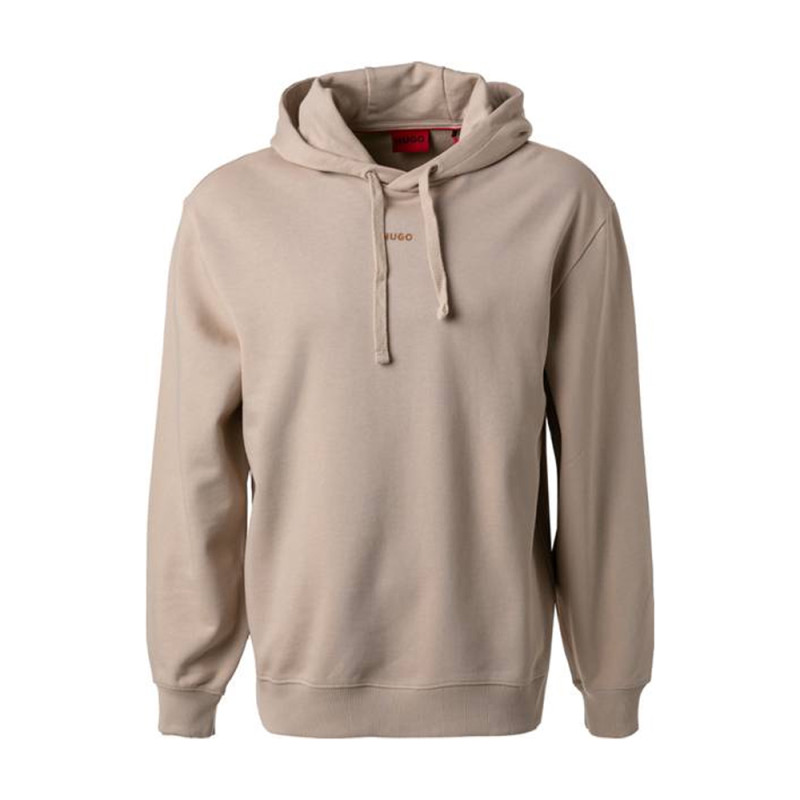 Sweat à capuche avec un logo contrastant sur la poitrine HUGO Chez DMS