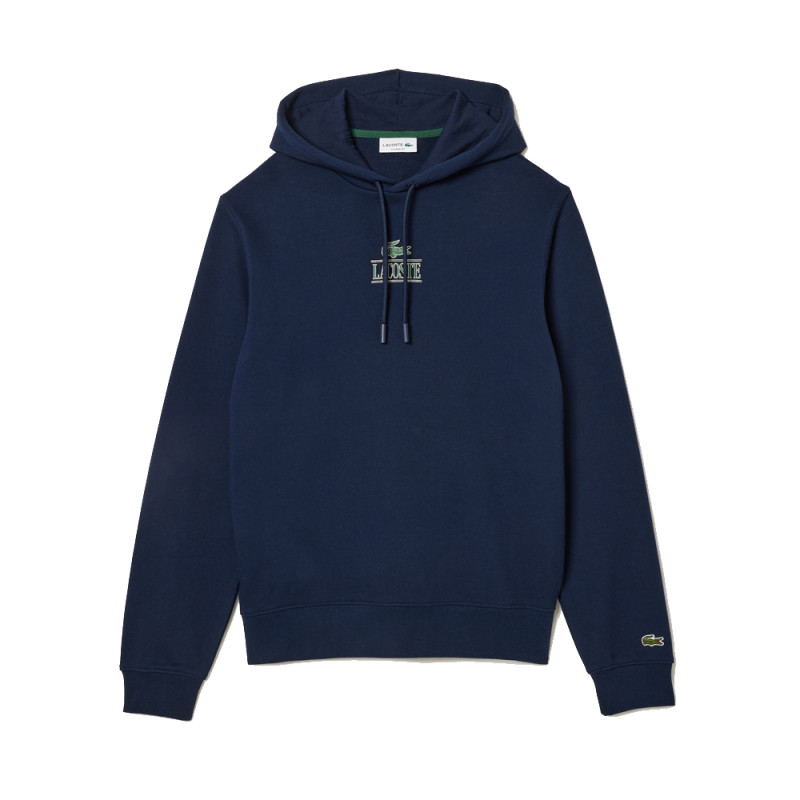 Sweatshirt à capuche Jogger Lacoste avec imprimé Chez DM'Sports