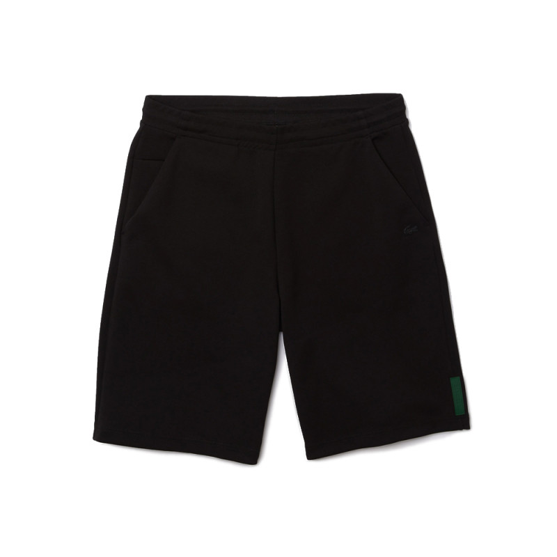 Le Short lacoste en coton mélangé bleu marine est chez DM'Sports !
