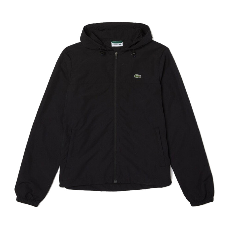 Veste Lacoste Uni noir pour homme chez DM'Sports