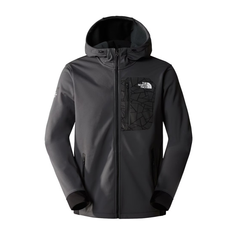 Veste zippée à capuche The North Face SOFTSHELL ASPHALT Chez DM'Sports