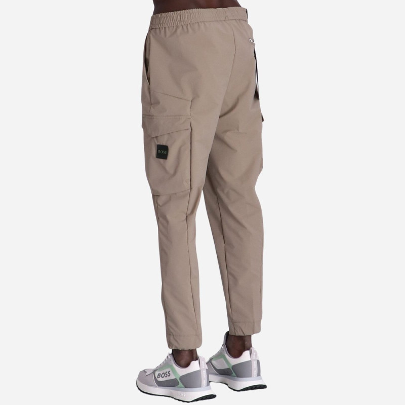 Pantalon Cargo Vert Boss T_Urbanex_Cargo1 Chez DM'Sports Lyon