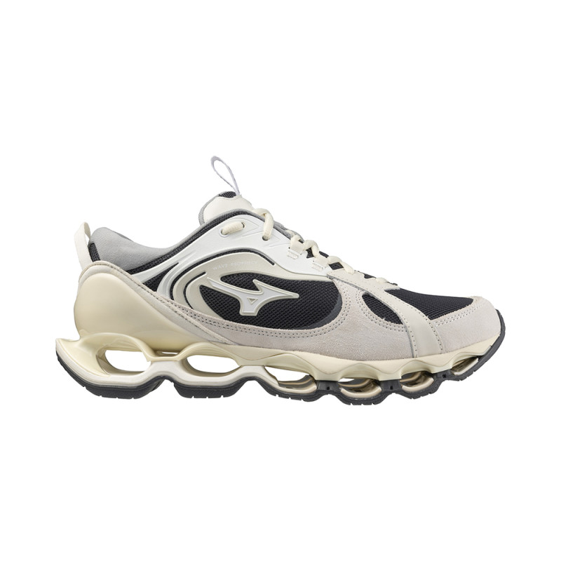 Baskets Mizuno WAVE PROPHECY BETA 2 Blanches et Noires Chez DM'Sports