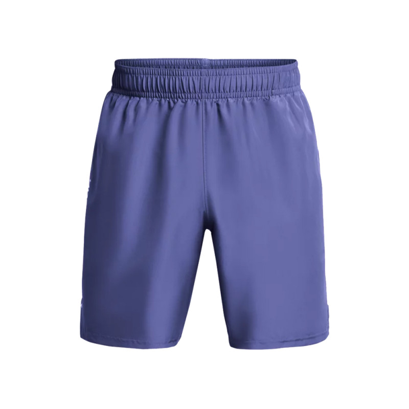 Short Violet Under Armour Woven Wordmark Chez DM'Sports Lyon