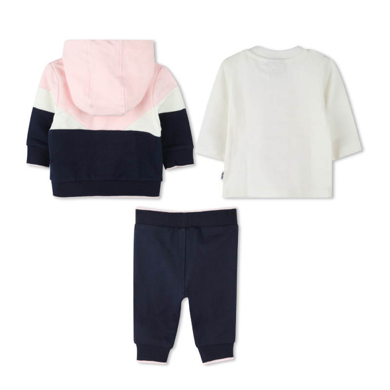 Ensemble 3 pièces cardigan + t-shirt + pantalon Chez DM'Sports Lyon