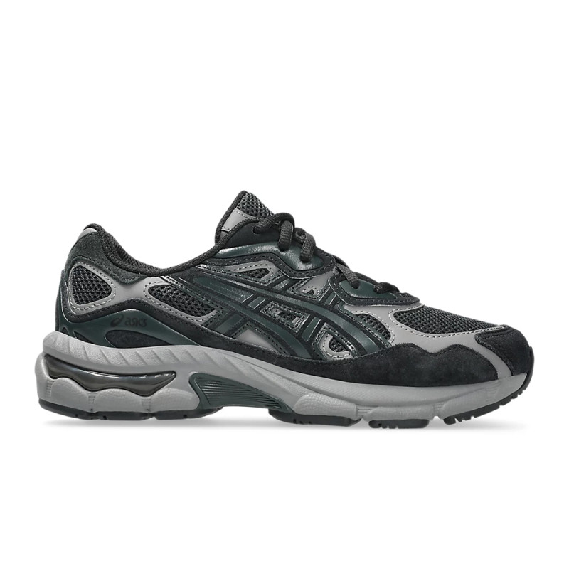 Baskets Enfant Asics GEL-NYC Noires et Grises | Chez DM'Sports