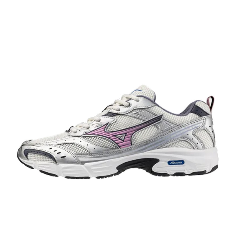 Baskets Mizuno MXR OG Gris et Rose– Style Rétro Running | DM'Sports