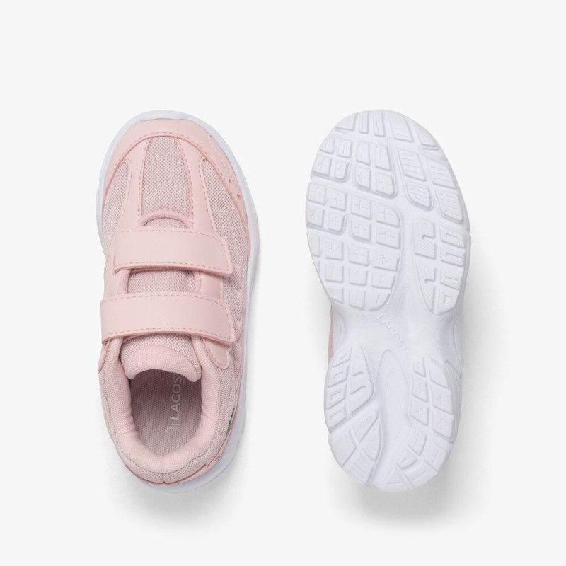Baskets Lacoste Roses Storm 96 2K Lite pour Bébé Chez DM'Sports